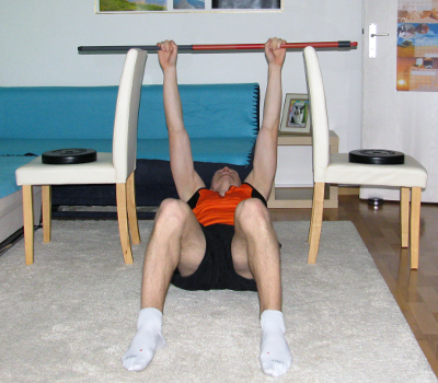 Inverted Row Between Chairs Form Muscles Worked Benefits